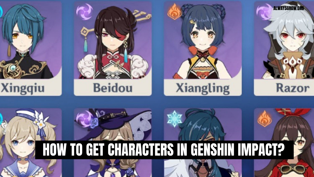 How To Get Characters In Genshin Impact?